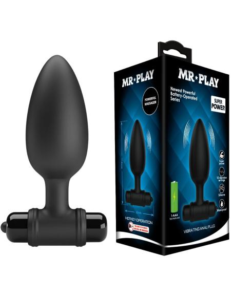 Mr play - plug anal super power con vibración