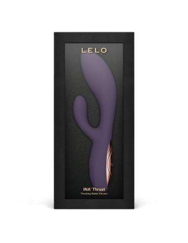 Lelo - ina thrust vibrador rabbit con empuje morado