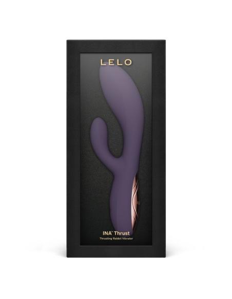 Lelo - ina thrust vibrador rabbit con empuje morado