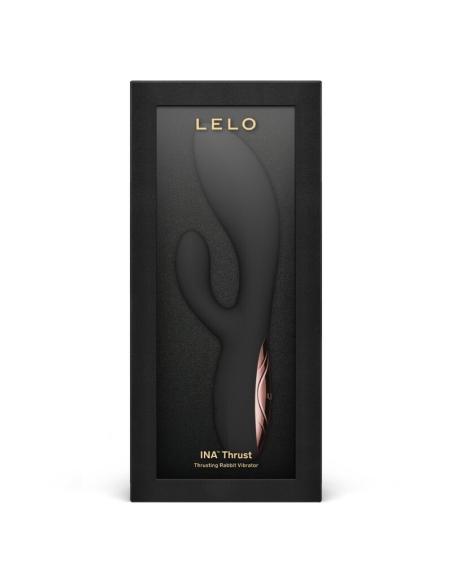 Lelo - ina thrust vibrador rabbit con empuje negro