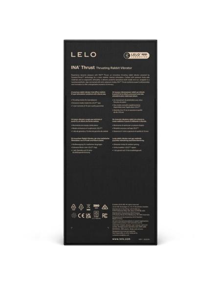 Lelo - ina thrust vibrador rabbit con empuje negro