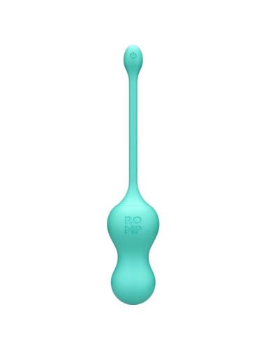 Romp - cello huevo vibrador multifunción turquesa control remoto