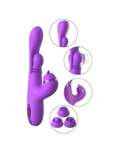 Fantasy for her - vibrador rabbit intimotion pulse pro vibe morado