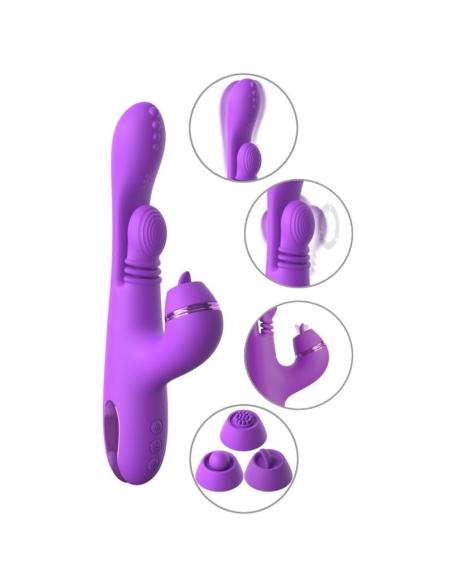 Fantasy for her - vibrador rabbit intimotion pulse pro vibe morado