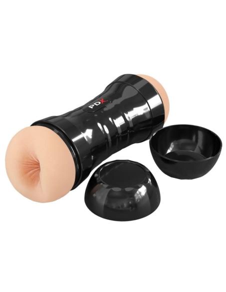 Pdx extreme - wet pussies masturbador reversible super flip-a-pussy over stroker 21.6 cm