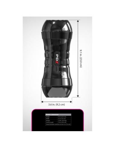 Pdx extreme - wet pussies masturbador reversible super flip-a-pussy over stroker 21.6 cm