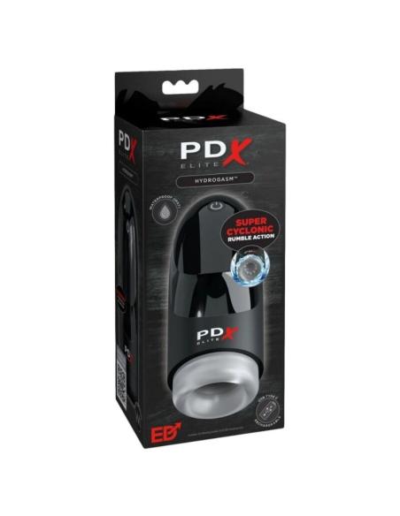 Pdx elite - masturbador hydrogasm con vibración ciclónica 20 cm