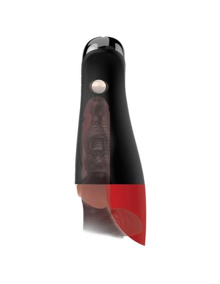Pdx elite - masturbador automático fap-o-matic pro xl vibrador marrón 34.9 cm