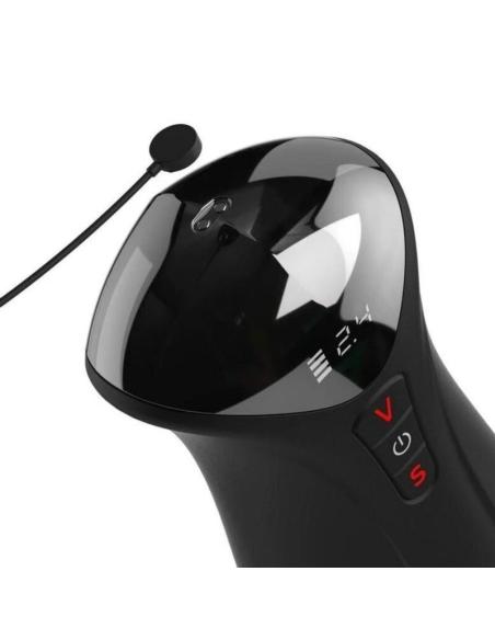 Pdx elite - masturbador automático fap-o-matic pro xl vibrador marrón 34.9 cm