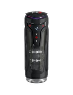 Pdx elite - masturbador automático moto-bator pro thrusting stroker vibrador y calor 26.5 cm 2