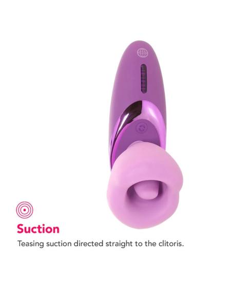 Fantasy for her - succionador de clítoris con vibración pleasure sucker morado