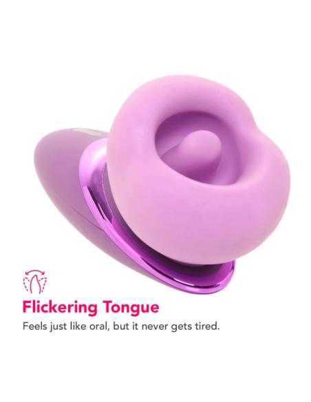 Fantasy for her - succionador de clítoris con vibración pleasure sucker morado