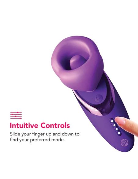 Fantasy for her - succionador de clítoris con vibración pleasure sucker morado
