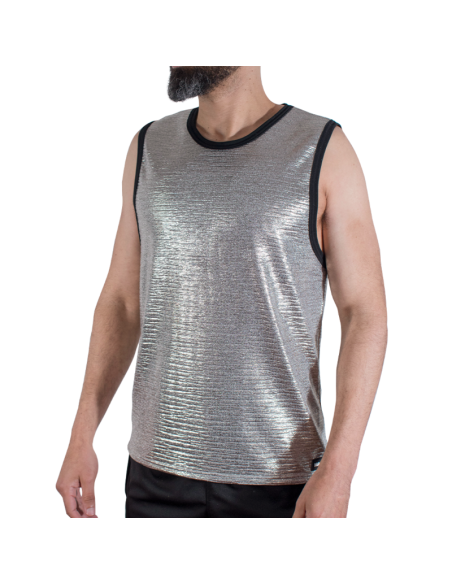 Macho - camiseta brillo textura s/m