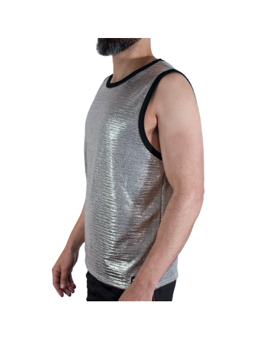 Macho - camiseta brillo textura s/m
