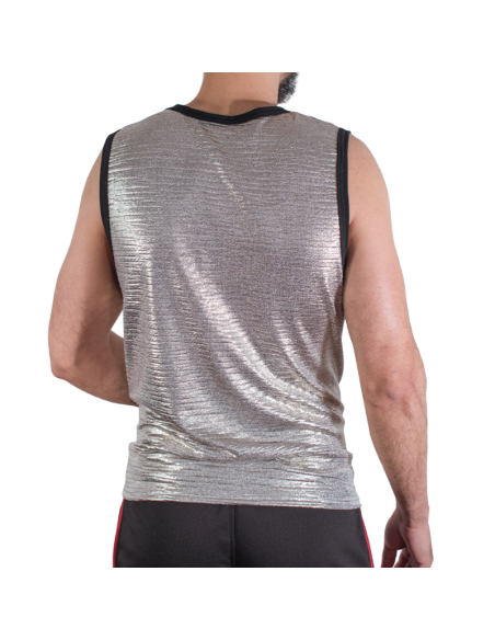 Macho - camiseta brillo textura s/m
