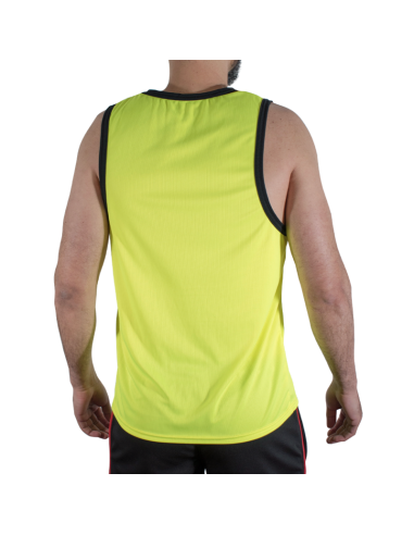 Macho - cmv001 camiseta gym amarilla s/m