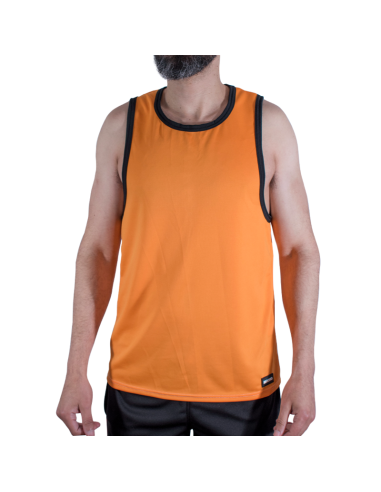 Macho - cmv005 camiseta gym naranja s/m