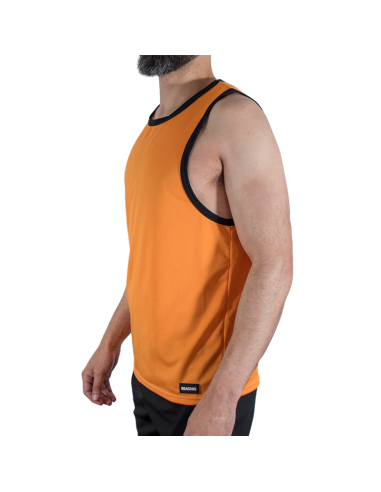 Macho - cmv005 camiseta gym naranja s/m