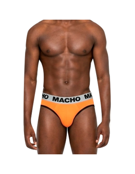 Macho - mch012 slip naranja s