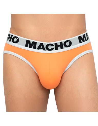 Macho - mch012 slip naranja s