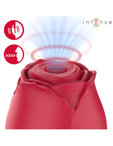Intense - camellia rosa succionador de clítoris por ondas burdeos