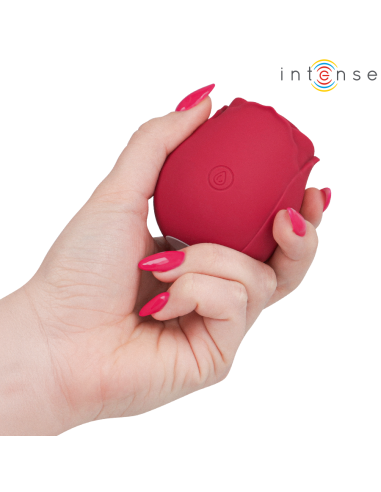 Intense - camellia rosa succionador de clítoris por ondas burdeos