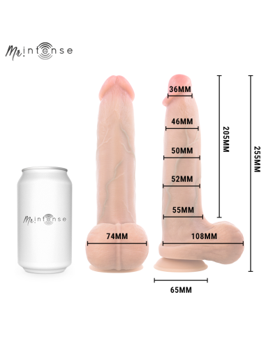 Mr intense - bruce xl dildo silicona 25.5 cm -ø- 5.5 cm