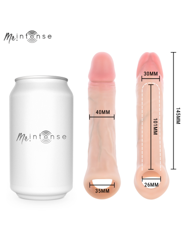 Mr intense - arnold m vibrador funda pene silicona control remoto 14.5 cm -ø- 4 cm