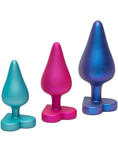 Romp - luster kit de entrenamiento anal s/m/l con base en forma de corazón