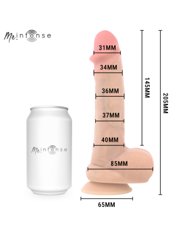 Mr intense - danny dildo eyaculador silicona 20.5 cm -ø- 4 cm