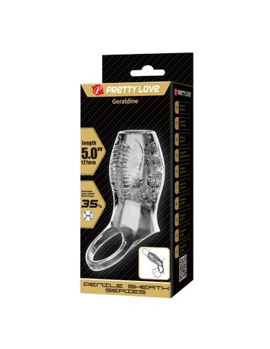 Pretty love - geraldine funda engrosadora texturizada transparente