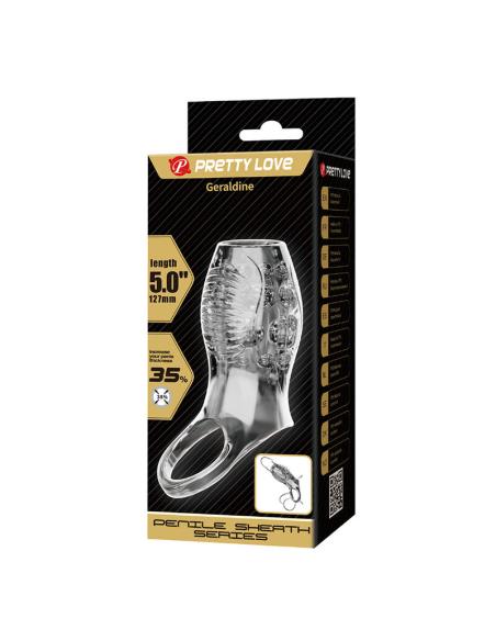 Pretty love - geraldine funda engrosadora texturizada transparente