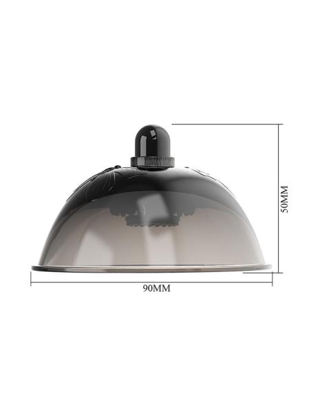 Pretty love - estimulador de pezones giratorio con succión negro