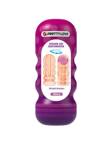 Pretty love - alisa masturbador vagina con ventosa y texturas internas
