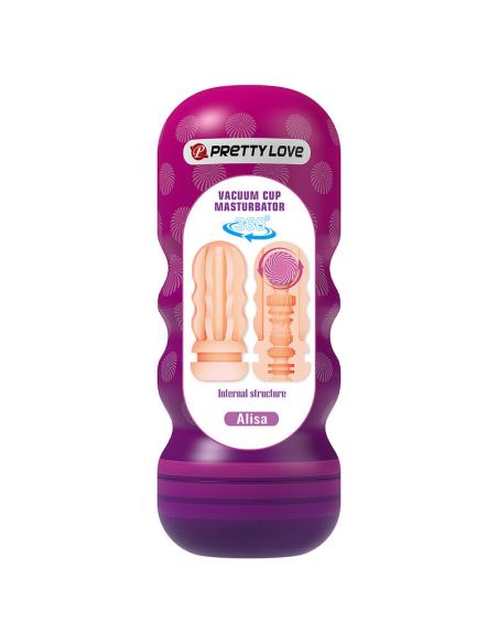 Pretty love - alisa masturbador vagina con ventosa y texturas internas