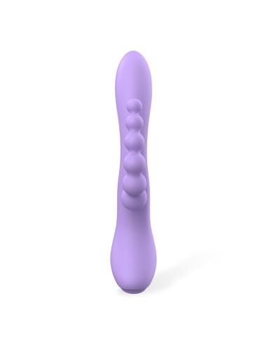 Lindsay Vibrador con Cadena Anal Silicona Líquida Unibody Flexible 2 Motores