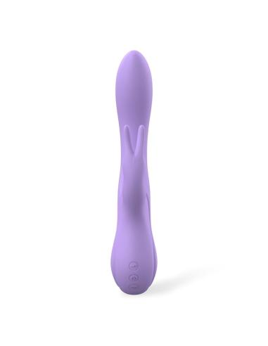 Lindsay Vibrador con Cadena Anal Silicona Líquida Unibody Flexible 2 Motores