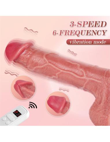 Marshall Dildo con Thrusting y Vibración 8