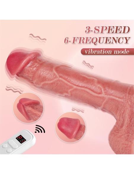 Marshall Dildo con Thrusting y Vibración 8