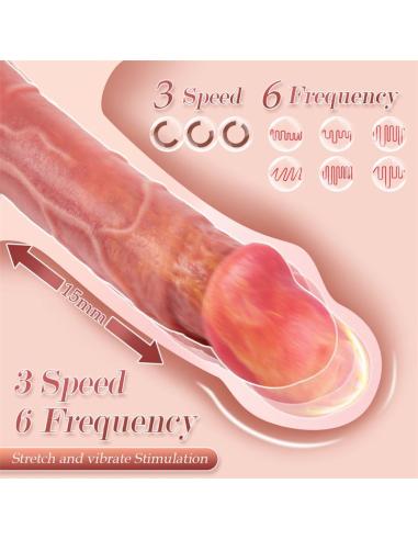 Marshall Dildo con Thrusting y Vibración 8