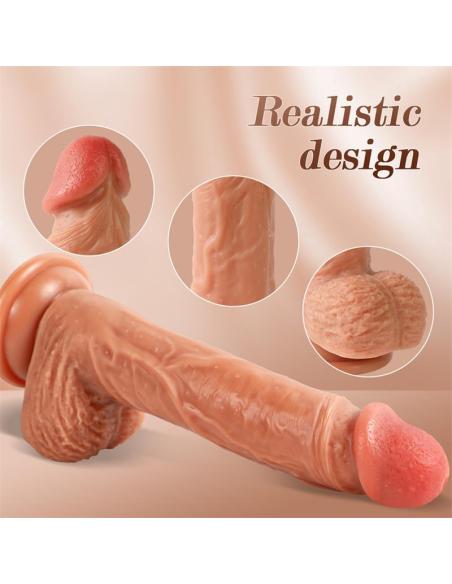 Dean Dildo con Thrusting y Vibración 8