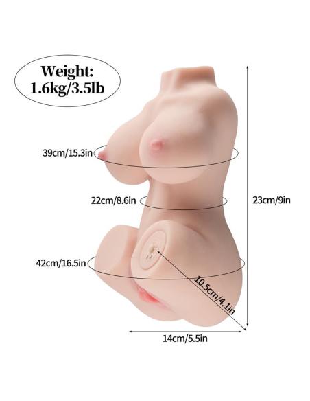 Lilinet Mini Torso con Vibración 1.6 kg