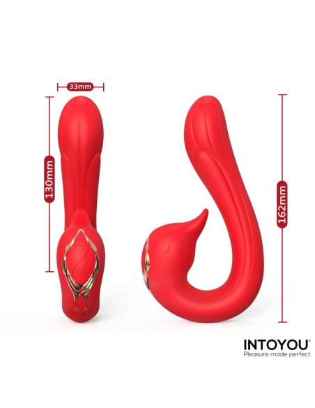 Swana Vibrador con Lengua y Ángulo Ajustable
