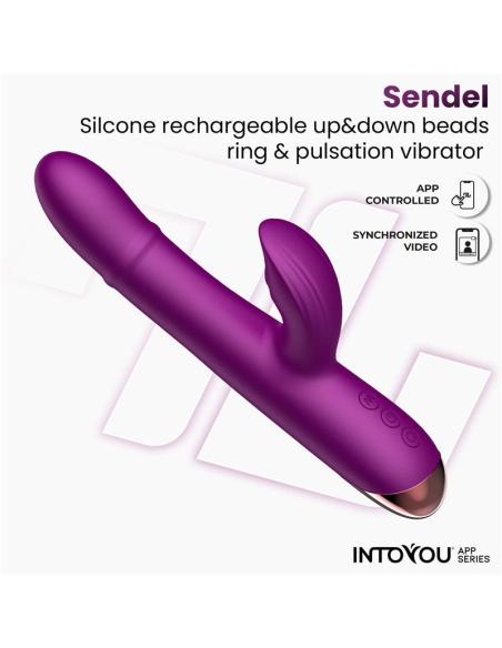 Sendel Vibrador con Anillo de Bolas Internas Up and Down y Pulsación con App