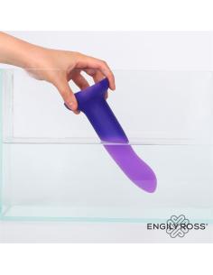 Dildo que Cambia de Color Púrpura a Rosa Talla S 14 cm 2