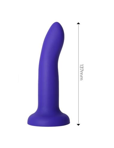Dildo que Cambia de Color Púrpura a Rosa Talla S 14 cm