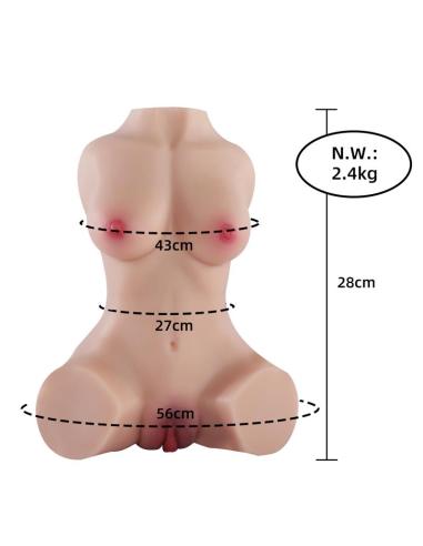 Susie Torso Masturbador Realista 2.4 kg