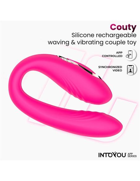Couty Juguete para Parejas con Oscilación 360º con APP