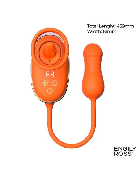 Lizer Pro Estimulador con Lengua Oscilante, Bomba de Vacio y Huevo con Up and Down